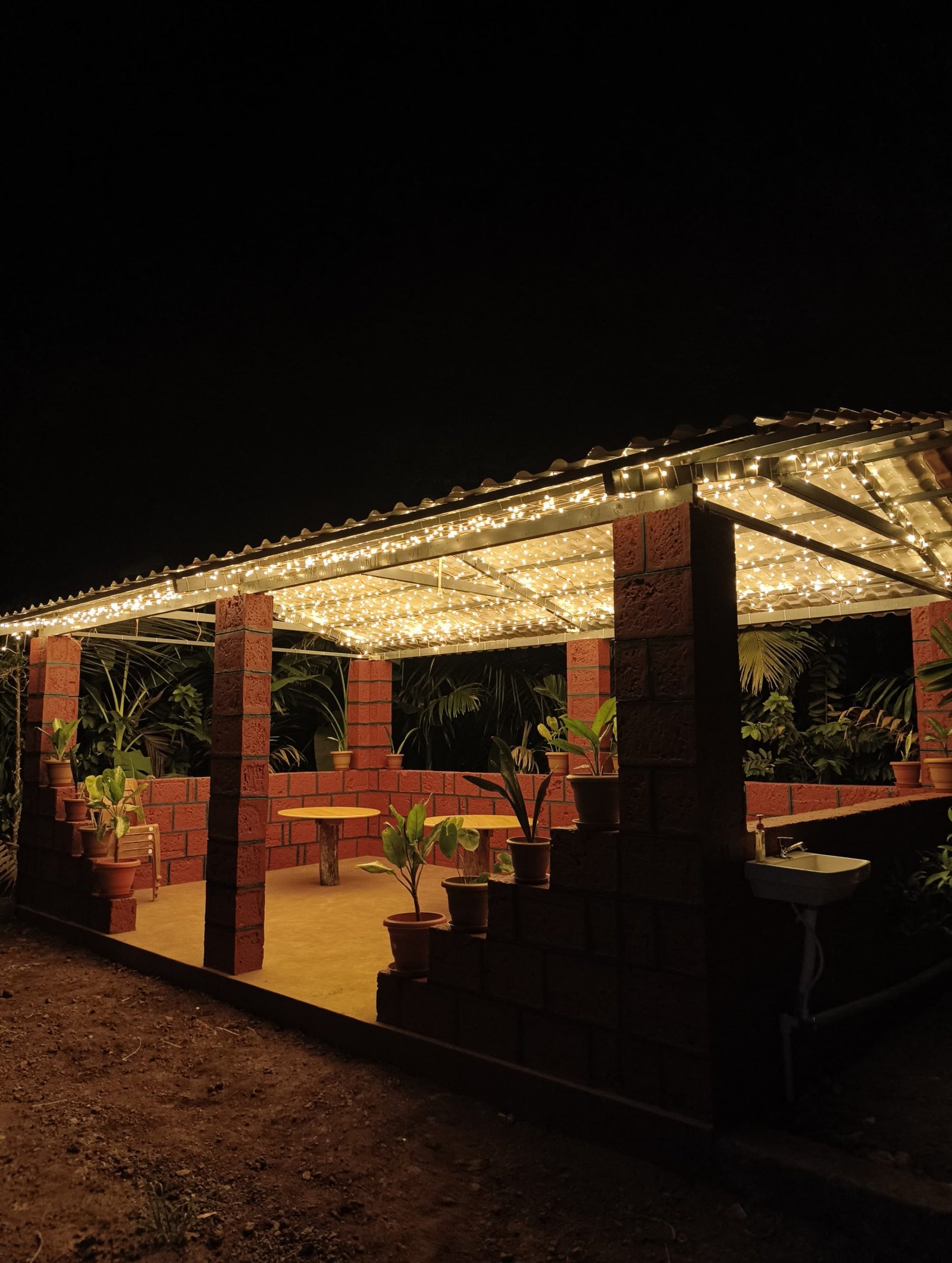 Gallery Evening dining area at Lopez Paradise Homestay