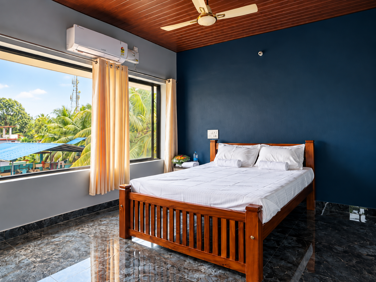 Premium room interior at Lopez Paradise Homestay
