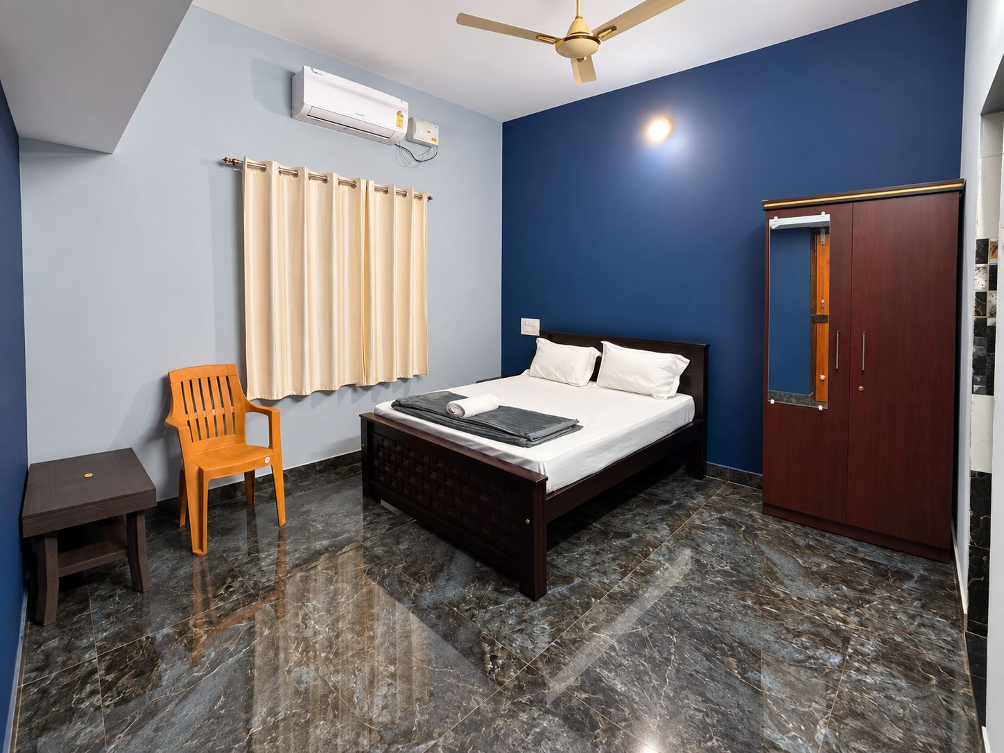 Standard room at Lopez Paradise Homestay in Honnavar